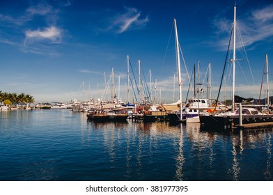 Kota Kinabalu, Malaysia - May 3rd, 2013: Sutera Harbour Marina & Country Club Offering An Extensive Range Of Recreational Facilities And Marina Services For Club Members And Hotel Guests.