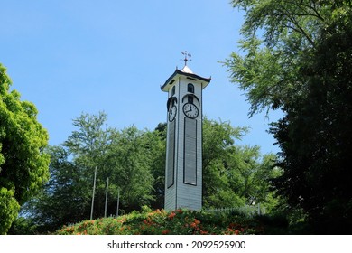 Kota Kinabalu, Sabah, Malaysia. November, 03, 2021. The Atkinson Clock Tower In Kota Kinabalu, Sabah. Completion Date April, 20, 1905