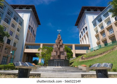 KOTA KINABALU,SABAH,MALAYSIA-27,2017: Universiti Malaysia Sabah,Sabah,Malaysia Building.