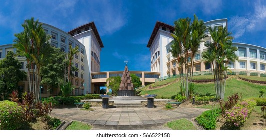 KOTA KINABALU,SABAH,MALAYSIA-27,2017: Universiti Malaysia Sabah,Sabah,Malaysia Building.