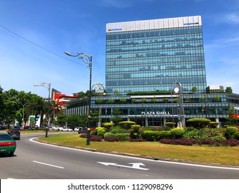 Kota Kinabalusabahmalaysiajuly 82018 Plaza Shell Office Stock Photo Edit Now 1129098296