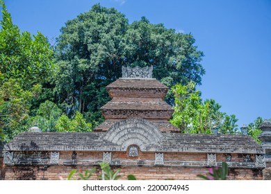 Kotagede, Yogyakarta, Indonesia, July 17 2018, A Kotagede King's Tomb Wall 