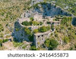 Kotor Old Town Fortress San Giovanni
Unesco World Heritage City, aerial view from drone