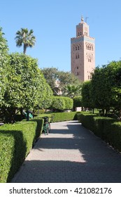 Koutoubia Gardens In Marrakech