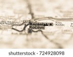 Kozani on map.