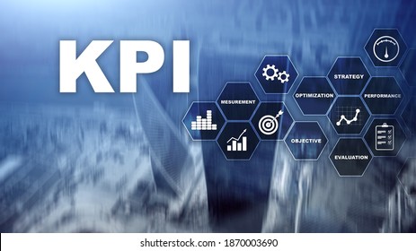 Kpi Key Performance Indicator Business Technology Stock Photo ...