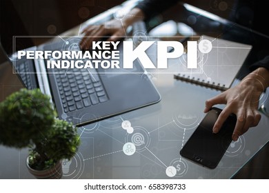 Kpi Key Performance Indicator Business Technology Stock Photo 658398733 ...