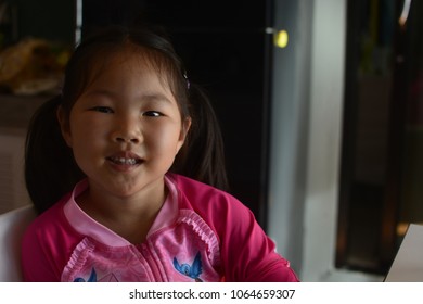 Krabi, Thailand - November 16, 2017: Chinese Girl At Airbnb