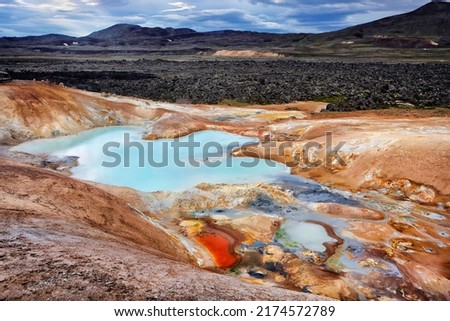 Image, Stock Photo Leirhnjúkur