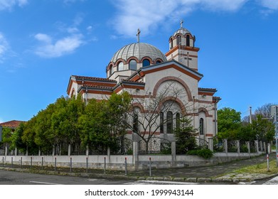 Kraimorie, Burgas, Bulgaria - 25.06.2021: Temple Church Of Saint Pimen Zografski