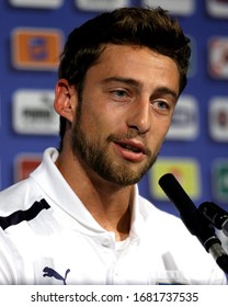 Krakow, POLAND - June 16, 2012: 
Claudio Marchisio Of Italy During A UEFA EURO 2012 Press Conference At Casa Azzurri.
