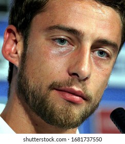 Krakow, POLAND - June 16, 2012: 
Claudio Marchisio Of Italy During A UEFA EURO 2012 Press Conference At Casa Azzurri.
