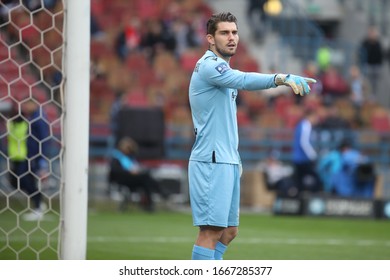 KRAKOW, POLAND - MARCH 08, 2020: Polish Premier Football League Wisla Krakow - Lech Poznan O/p Mickey Van Der Hart