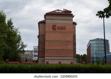 KRAKOW, POLAND - MAY 29, 2022: Cracow University Of Economics.