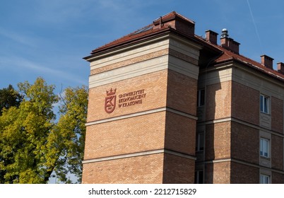 KRAKOW, POLAND - OCTOBER 8, 2022: Cracow University Of Economics.