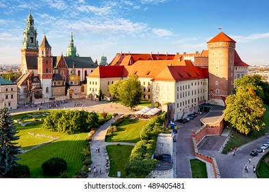 Krakow - Wawel Castle At Day