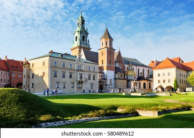 Krakow, Wawel castle in Poland