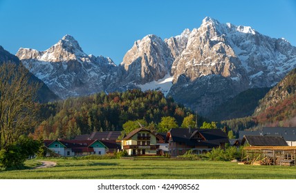 Kranjska Gora At Sunrise