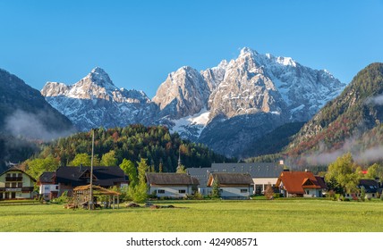 Kranjska Gora At Sunrise