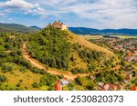 Krasna Horka castle in Slovakia near city Roznava