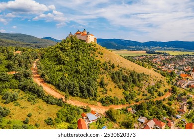 Krasna Horka castle in Slovakia near city Roznava