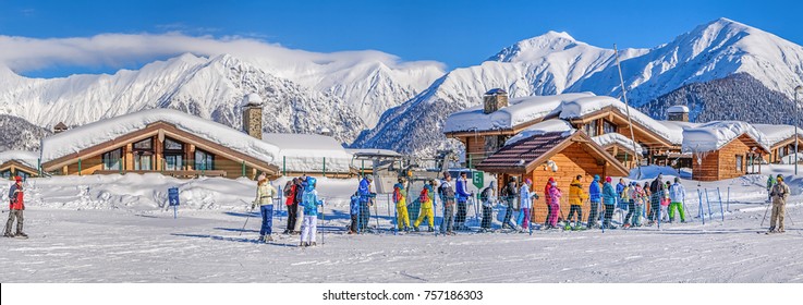 Krasnaya Polyana Winter Images Stock Photos Vectors Shutterstock