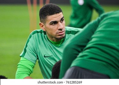 KRASNODAR, RUSSIA - November 14, 2017: Leon Balogun During A Friendly Match Between The National Teams Of Argentina And Nigeria, 2017, Russia