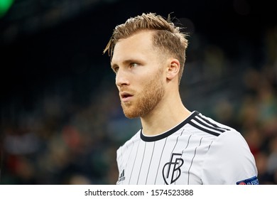 Krasnodar, Russia - NOVEMBER 28, 2019: Silvan Widmer Of FC Basel During The UEFA Europa League Group C Match Between FC Krasnodar And FC Basel