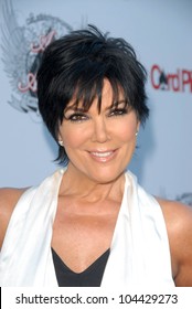 Kris Jenner  At The Aces And Angels Celebrity Poker Party. Playboy Mansion, Beverly Hills, CA 07-11-09