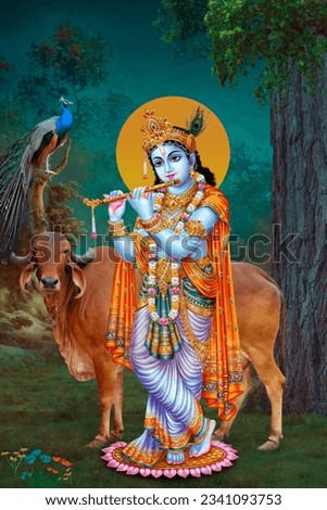 
Krishna is the son of Vasudeva and is revered in Hinduism as having killed many demons