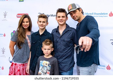 Kristopher Polaha Family Attends 9th Annual Stock Photo 1196719555 ...