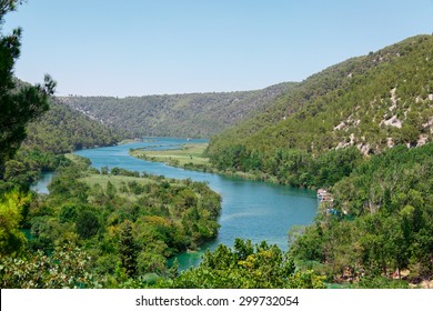  The Krka River In Croatia