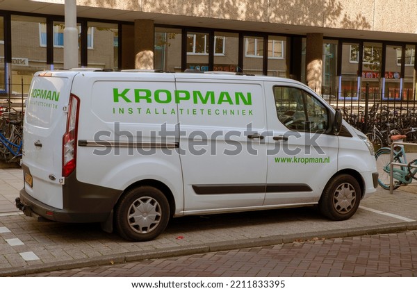 Kropman Company Van At Amsterdam The\
Netherlands 4-10-2022