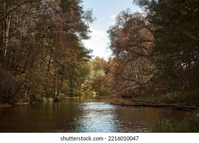 The Krutynia River In Masuria, Poland