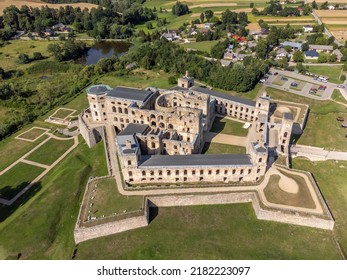 Krzyztopor Castle in Ujazd is a ruin full of magic and mystery lost among the fields and hills of Opatow Land, Poland