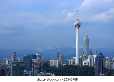 Kuala Lumpur City Centre Skyline