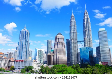 Kuala Lumpur City Skyline