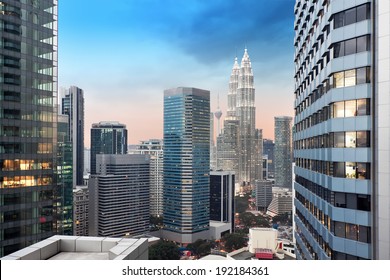 Kuala Lumpur City Skyline