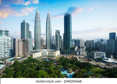 Kuala Lumpur City Skyline, Malaysia