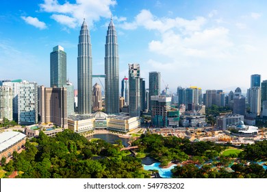 Kuala Lumpur city skyline, Kuala Lumpur Malaysia