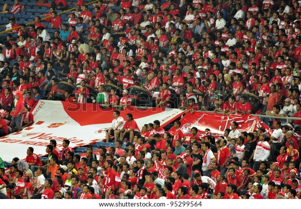 Kuala Lumpur February 14kelantan Fans Supporter Stock Photo Edit Now 95299564