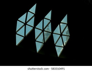 Kuala Lumpur, February 9, 2017:- Muslim Man Praying In A Mosque At Kuala Lumpur City Center (KLCC) Before Going To Work