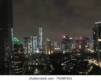 Kuala Lumpur Hotel View From Inside The Room (35th Floor) (Kebayoran Baru - Senayan)