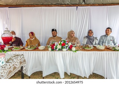 KUALA LUMPUR, MACH 2021. The scene of Malay traditional wedding 