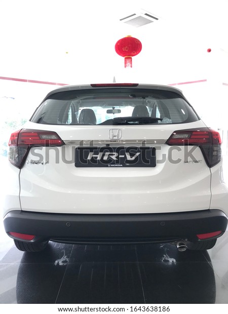 Kuala Lumpur, Malaysia - 10\
FEB 2020: Honda HR-V presented at Kuala Lumpur, Malaysia\
showroom.