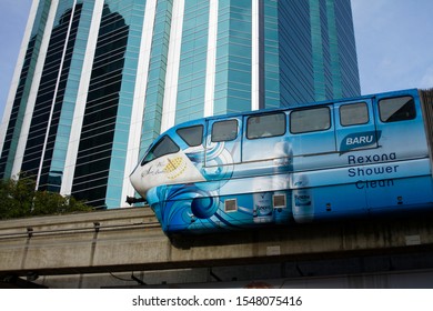 Kuala Lumpur, Malaysia, 12-27-2011: Public Transport In Kuala Lumpur, Malaysia