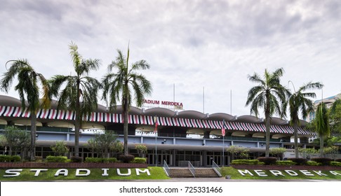 KUALA LUMPUR, MALAYSIA 19 FEB 2015: Stadium Merdeka (Independence Stadium) Is A Sports Stadium, In Kuala Lumpur, Malaysia