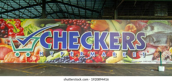 Kuala Lumpur, Malaysia – 20 February, 2021: Billboard For A Popular Supermarket In Klang Valley, Malaysia.