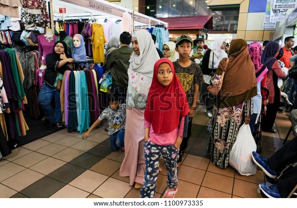 Kuala Lumpur Malaysia 2952018 People Go Stock Photo (Edit Now 