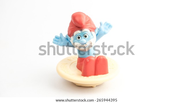 smurf with red hair